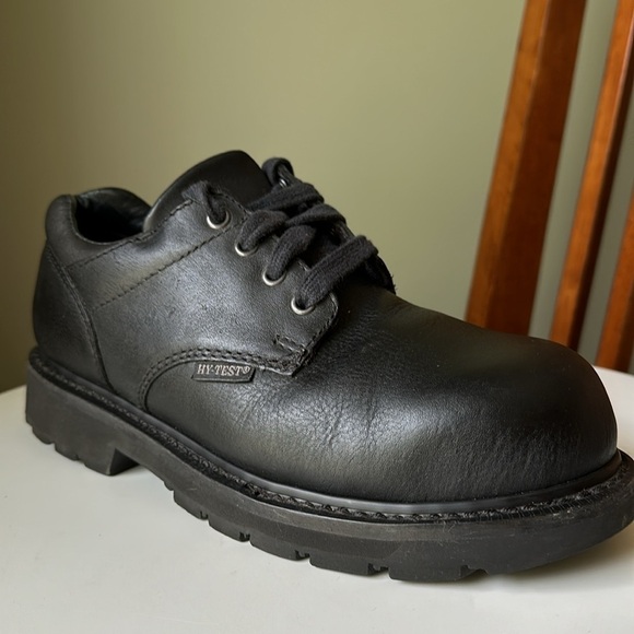 Hytest Safety Footwear Waterproof Composite Toe Shoe ASTM Oil & Slip Resistant - Picture 1 of 15
